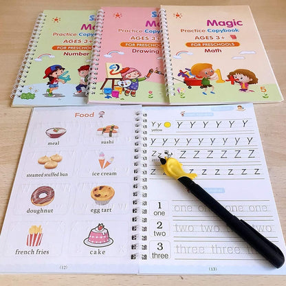 Sank Magic Practice Copybook (4‑book set),
